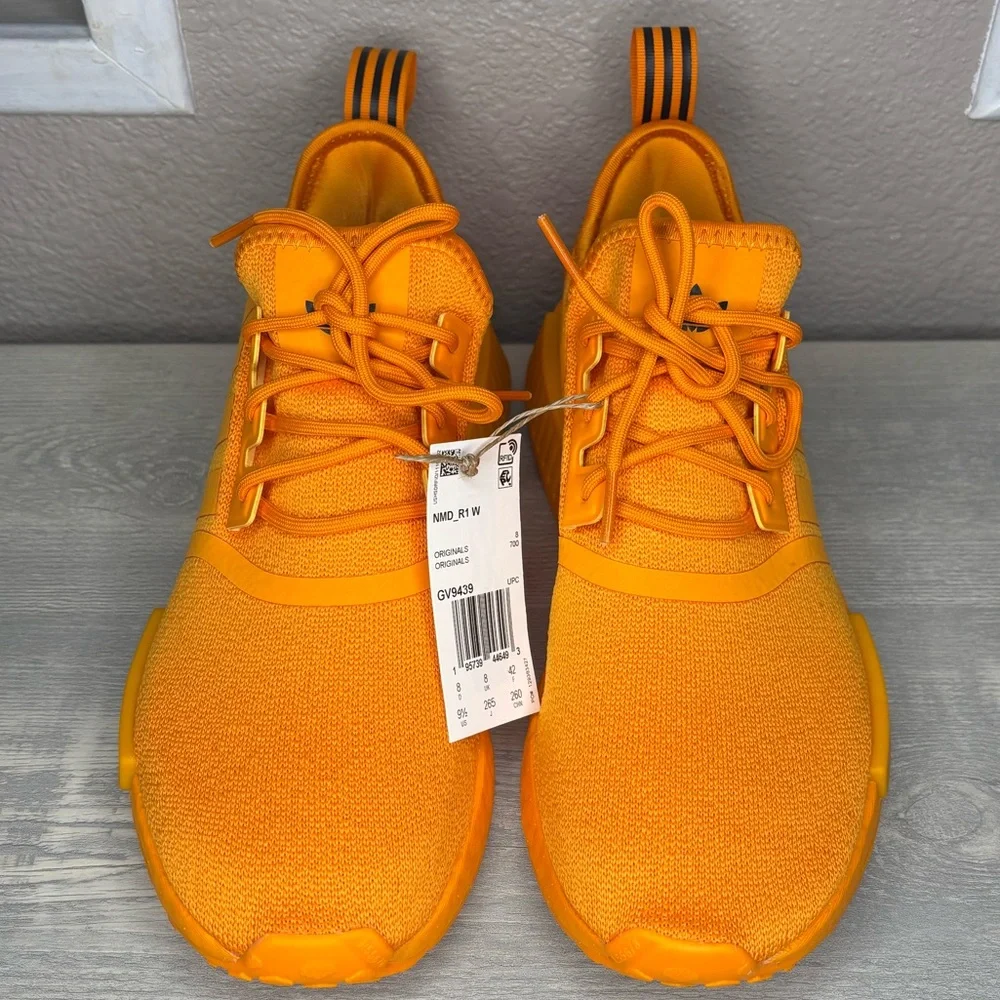 NWB Adidas Originals NMD R1 Womens Running Boost Bright Orange Gv9439 - Picture 4 of 13